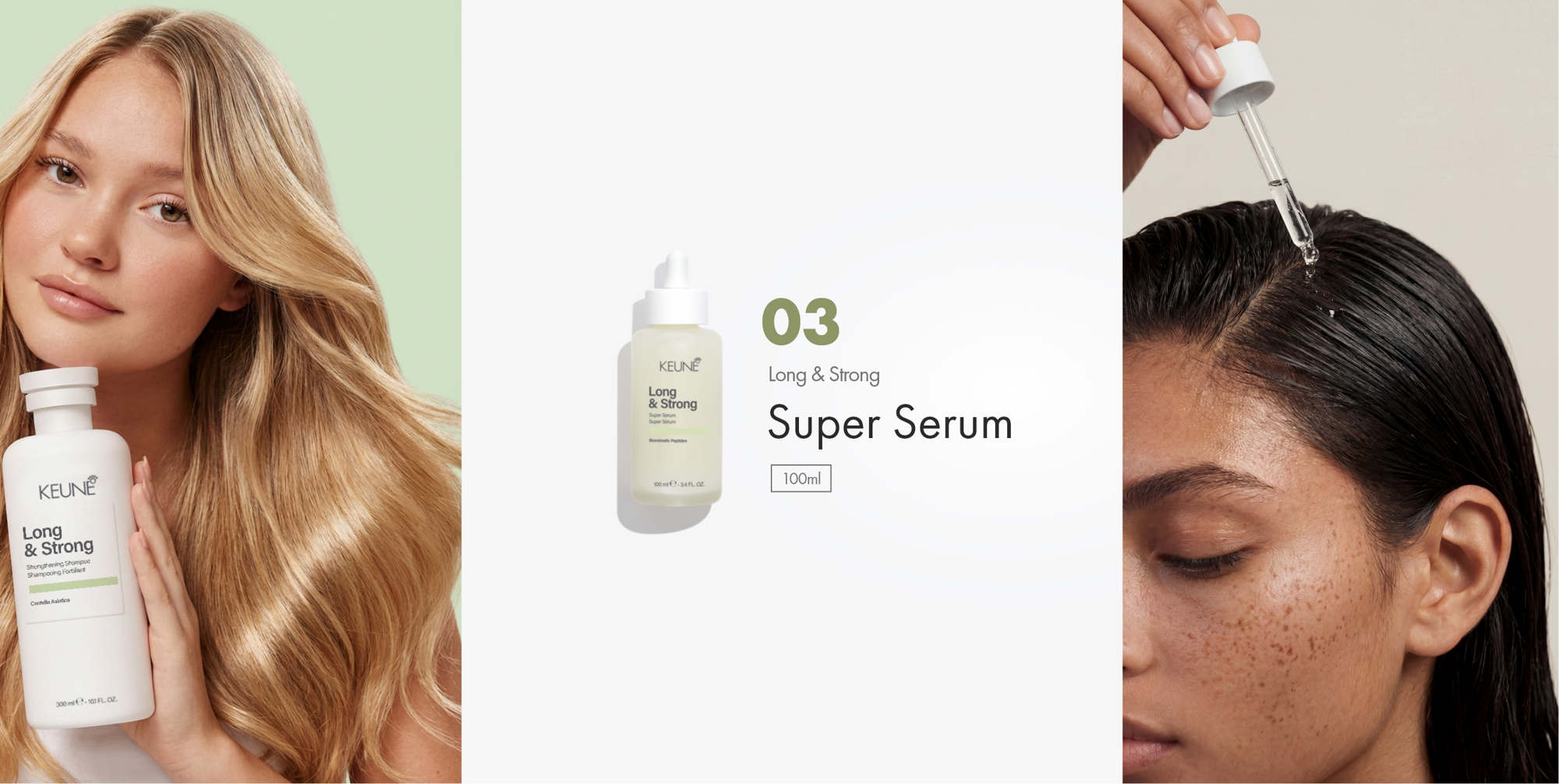 Shampoo, Conditioner und Haarpflegeprodukt für eine gesunde Kopfhaut