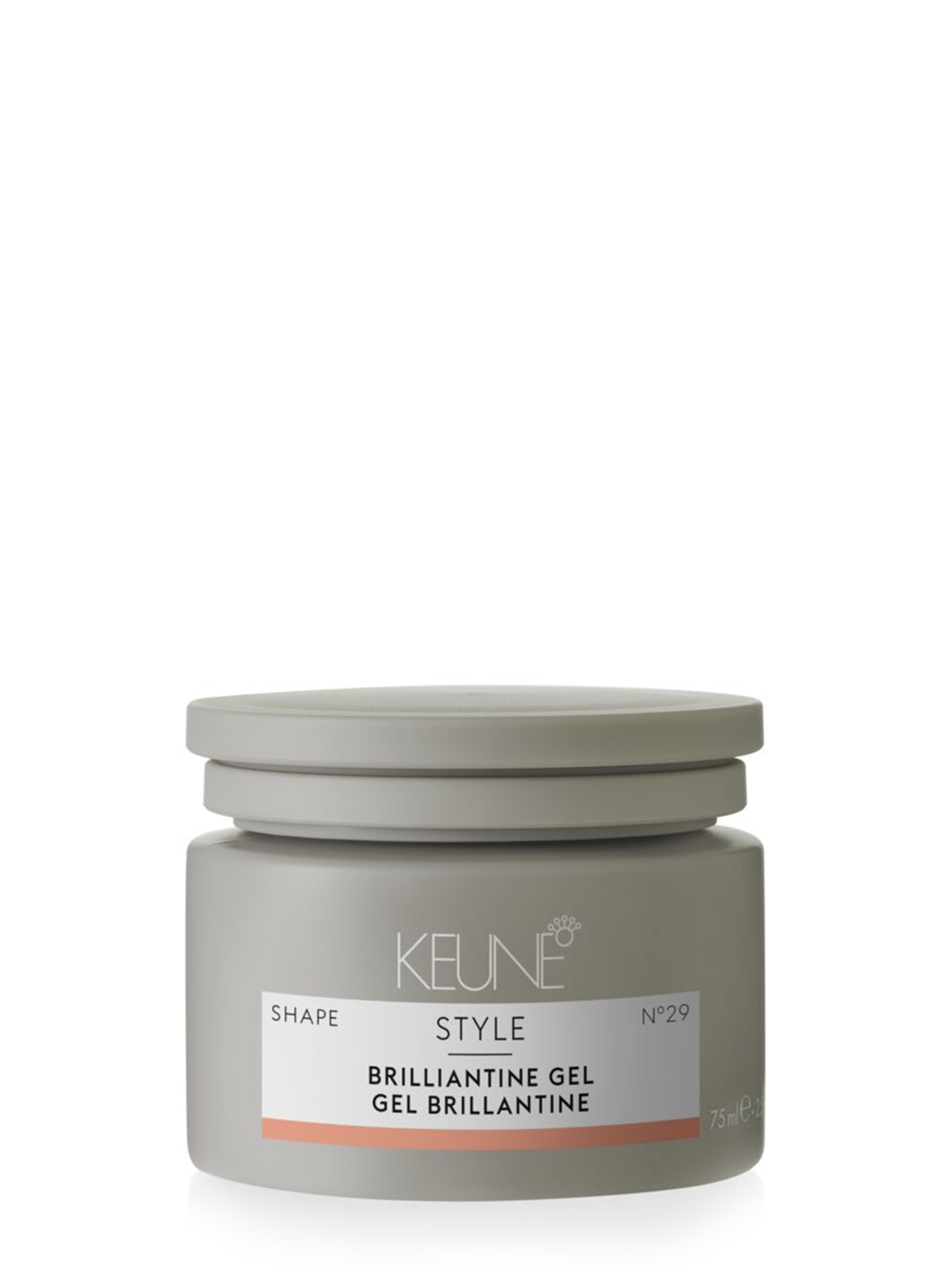 STYLE BRILLIANTINE GEL: Styling-Gel-Pomade für glänzendes Haar und Wet-Look-Effekte. Ideales Haarprodukt für geflochtenes Haar. Jetzt auf keune.ch entdecken!