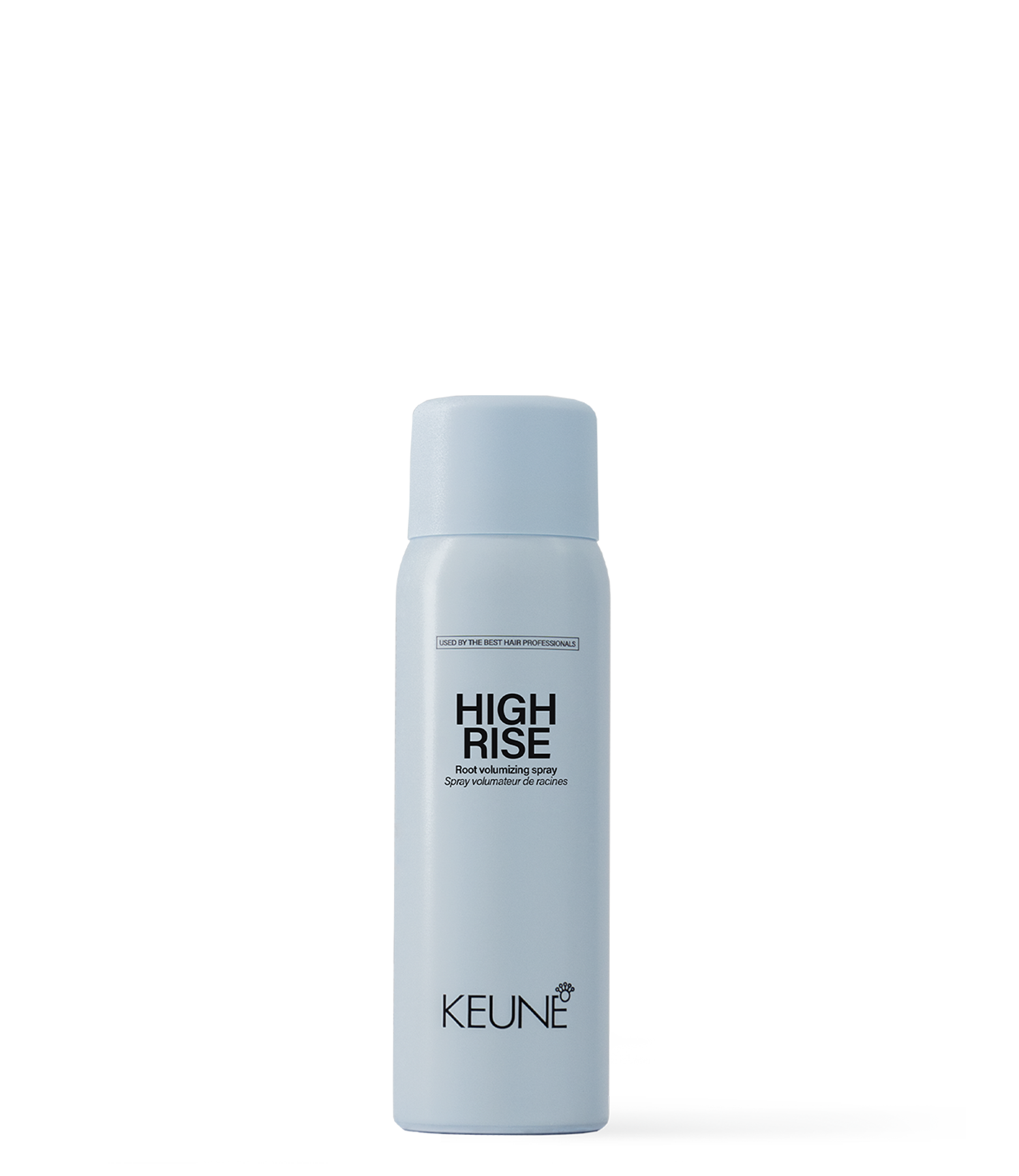 Erlebe Keune High Rise: Ansatzvolumenspray für voluminöses Haar. Ideal für dünnes Haar. Sorgt den ganzen Tag für Volumen und griffige Fülle.